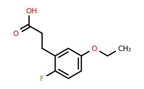 1806677-88-2 | 5-Ethoxy-2-fluorophenylpropanoic acid