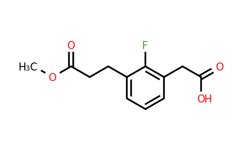 1806678-46-5 | Methyl 3-(3-(carboxymethyl)-2-fluorophenyl)propanoate