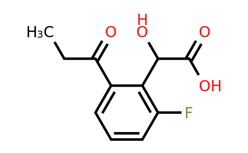 1806678-62-5 | 2-Fluoro-6-propionylmandelic acid