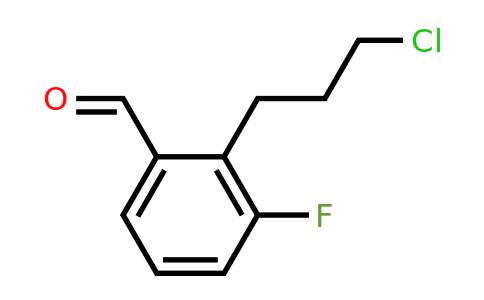 1806679-78-6 | 2-(3-Chloropropyl)-3-fluorobenzaldehyde