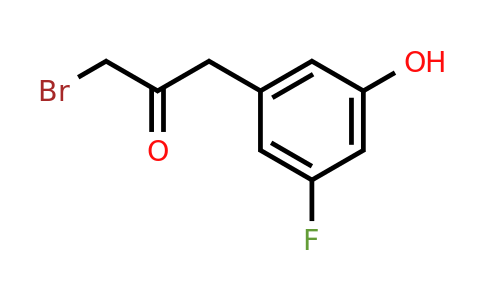 1806680-05-6 | 1-Bromo-3-(3-fluoro-5-hydroxyphenyl)propan-2-one