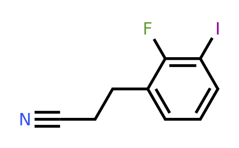 1806680-59-0 | 2-Fluoro-3-iodophenylpropanenitrile