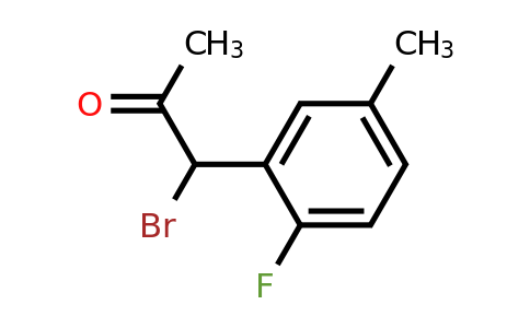 1806680-76-1 | 1-Bromo-1-(2-fluoro-5-methylphenyl)propan-2-one