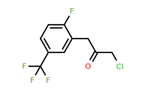 1806682-11-0 | 1-Chloro-3-(2-fluoro-5-(trifluoromethyl)phenyl)propan-2-one