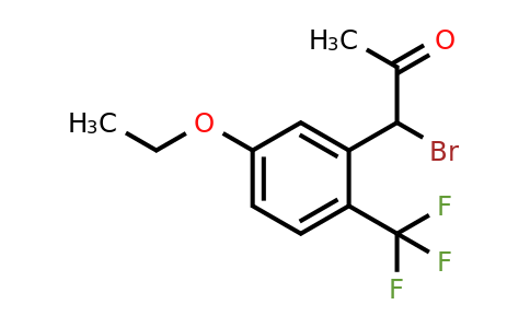 1806688-91-4 | 1-Bromo-1-(5-ethoxy-2-(trifluoromethyl)phenyl)propan-2-one