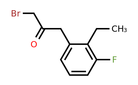 1806689-09-7 | 1-Bromo-3-(2-ethyl-3-fluorophenyl)propan-2-one