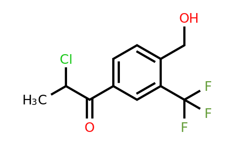 1806690-25-4 | 4-(2-Chloropropanoyl)-2-(trifluoromethyl)benzylalcohol