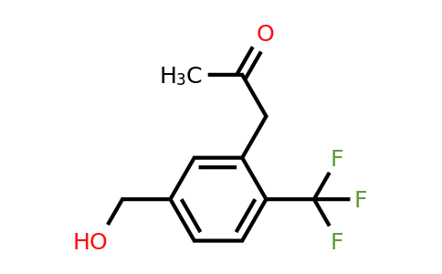1806690-29-8 | 3-(2-Oxopropyl)-4-(trifluoromethyl)benzylalcohol