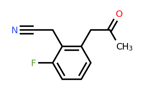 1806690-74-3 | 2-Fluoro-6-(2-oxopropyl)phenylacetonitrile