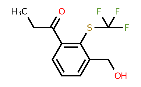 1806690-80-1 | 3-Propionyl-2-(trifluoromethylthio)benzylalcohol