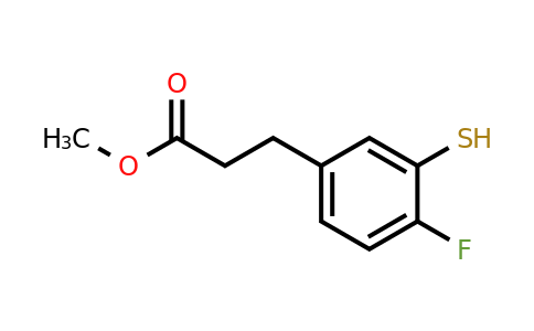 1806692-94-3 | Methyl 4-fluoro-3-mercaptophenylpropanoate