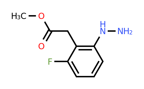 1806693-06-0 | Methyl 2-fluoro-6-hydrazinylphenylacetate