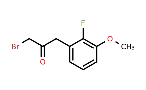1806693-23-1 | 1-Bromo-3-(2-fluoro-3-methoxyphenyl)propan-2-one