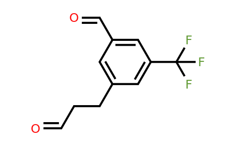 1806693-77-5 | 3-(3-Oxopropyl)-5-(trifluoromethyl)benzaldehyde