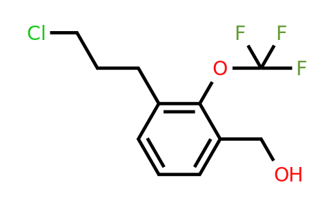 1806695-54-4 | 3-(3-Chloropropyl)-2-(trifluoromethoxy)benzylalcohol