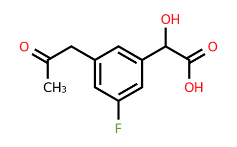 1806696-82-1 | 3-Fluoro-5-(2-oxopropyl)mandelic acid