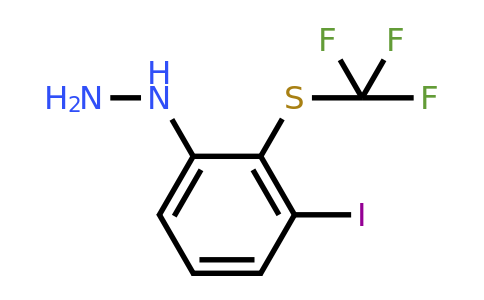 1806700-76-4 | 1-(3-Iodo-2-(trifluoromethylthio)phenyl)hydrazine
