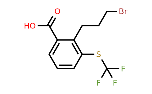 1806701-02-9 | 2-(3-Bromopropyl)-3-(trifluoromethylthio)benzoic acid