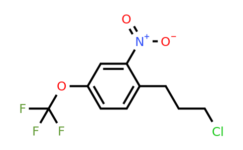 1806701-05-2 | 1-(3-Chloropropyl)-2-nitro-4-(trifluoromethoxy)benzene