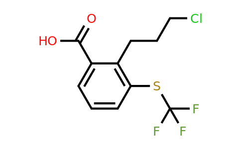 1806701-07-4 | 2-(3-Chloropropyl)-3-(trifluoromethylthio)benzoic acid