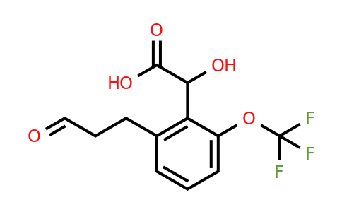 1806701-30-3 | 2-(3-Oxopropyl)-6-(trifluoromethoxy)mandelic acid