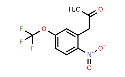 1806701-43-8 | 1-(2-Nitro-5-(trifluoromethoxy)phenyl)propan-2-one