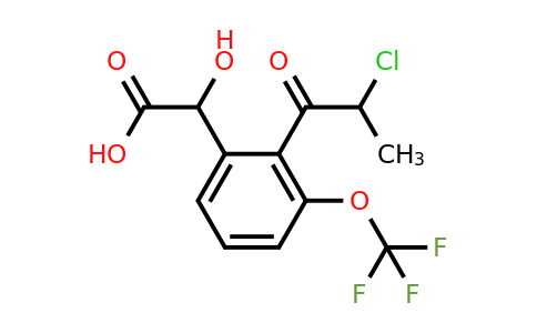 1806701-45-0 | 2-(2-Chloropropanoyl)-3-(trifluoromethoxy)mandelic acid