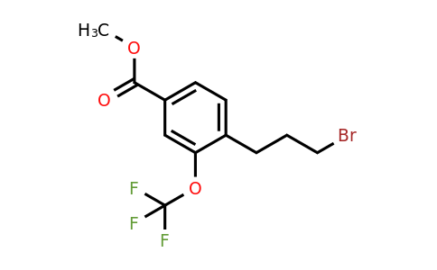 1806703-42-3 | Methyl 4-(3-bromopropyl)-3-(trifluoromethoxy)benzoate