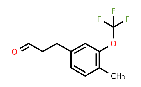 1806704-24-4 | 4-(3-Oxopropyl)-2-(trifluoromethoxy)toluene