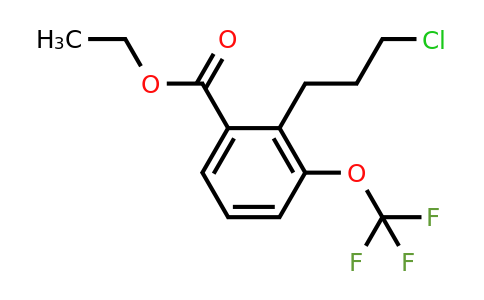 1806704-38-0 | Ethyl 2-(3-chloropropyl)-3-(trifluoromethoxy)benzoate