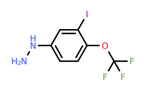 1806704-98-2 | 1-(3-Iodo-4-(trifluoromethoxy)phenyl)hydrazine