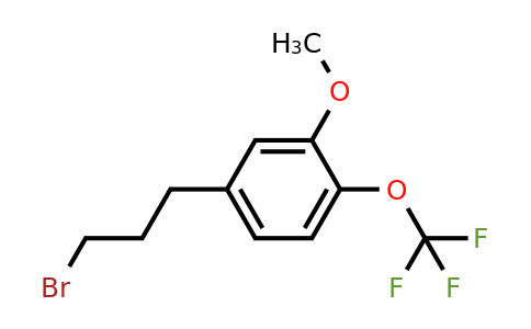 1806705-65-6 | 5-(3-Bromopropyl)-2-(trifluoromethoxy)anisole