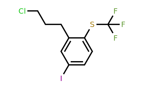 1806705-88-3 | 1-(3-Chloropropyl)-5-iodo-2-(trifluoromethylthio)benzene