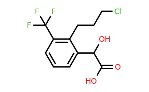 1806705-94-1 | 2-(3-Chloropropyl)-3-(trifluoromethyl)mandelic acid