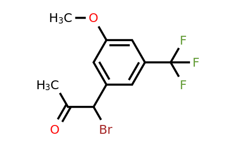 1806706-34-2 | 3-(1-Bromo-2-oxopropyl)-5-(trifluoromethyl)anisole