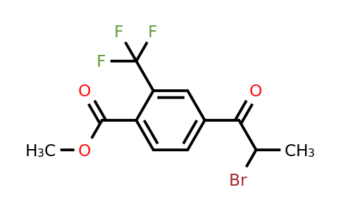 1806706-80-8 | Methyl 4-(2-bromopropanoyl)-2-(trifluoromethyl)benzoate