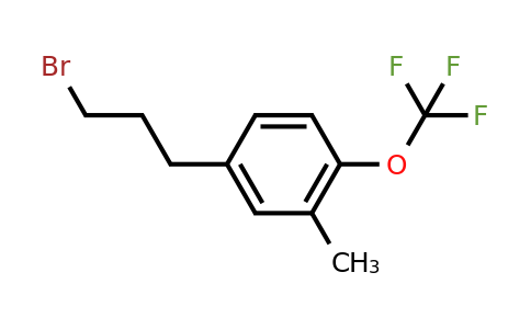 1806706-81-9 | 5-(3-Bromopropyl)-2-(trifluoromethoxy)toluene