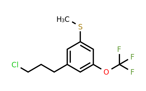 1806706-95-5 | 3-(3-Chloropropyl)-5-(trifluoromethoxy)thianisole