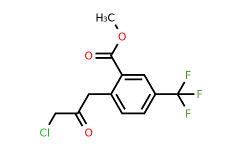 1806707-08-3 | Methyl 2-(3-chloro-2-oxopropyl)-5-(trifluoromethyl)benzoate