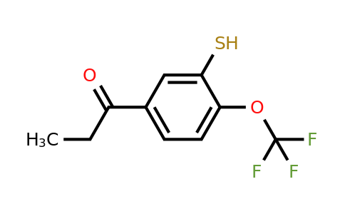 1806707-77-6 | 5-Propionyl-2-(trifluoromethoxy)thiophenol