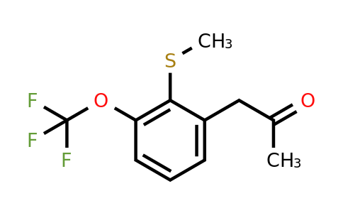 1806707-96-9 | 1-(2-(Methylthio)-3-(trifluoromethoxy)phenyl)propan-2-one