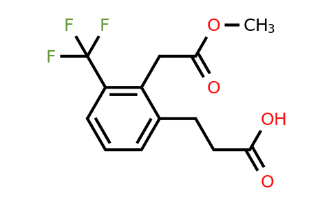 1806708-23-5 | Methyl 2-(2-carboxyethyl)-6-(trifluoromethyl)phenylacetate