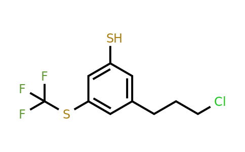 1806709-44-3 | 3-(3-Chloropropyl)-5-(trifluoromethylthio)thiophenol