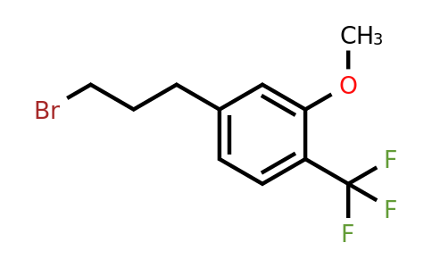 1806709-51-2 | 5-(3-Bromopropyl)-2-(trifluoromethyl)anisole