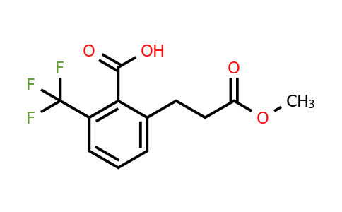 1806711-30-7 | 2-(3-Methoxy-3-oxopropyl)-6-(trifluoromethyl)benzoic acid
