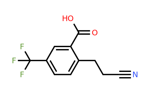 1806711-37-4 | 2-(2-Cyanoethyl)-5-(trifluoromethyl)benzoic acid