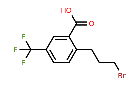 1806711-41-0 | 2-(3-Bromopropyl)-5-(trifluoromethyl)benzoic acid
