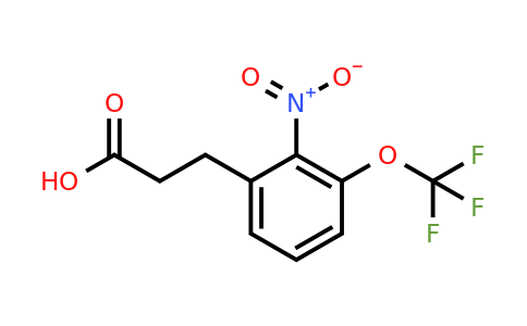 1806711-51-2 | 3-(2-Nitro-3-(trifluoromethoxy)phenyl)propanoic acid
