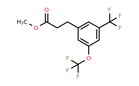 1806711-79-4 | Methyl 3-(3-(trifluoromethoxy)-5-(trifluoromethyl)phenyl)propanoate
