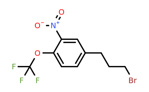 1806711-83-0 | 1-(3-Bromopropyl)-3-nitro-4-(trifluoromethoxy)benzene